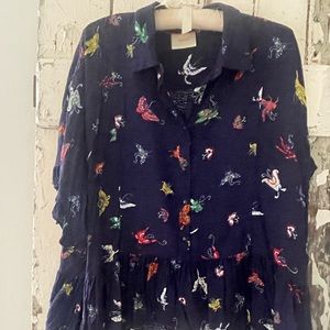 Maeve Swing Butterfly Top, Size XL